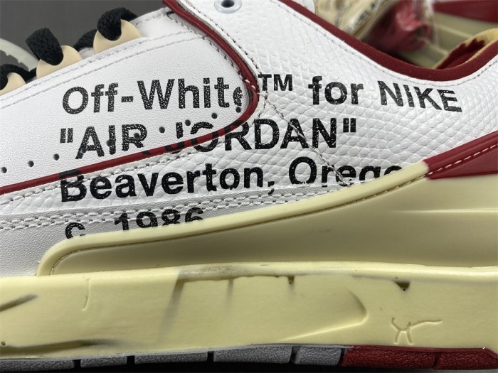  Arrenfashion O*FF-W*HITE x Air Jordan 2 Low DJ4375-106