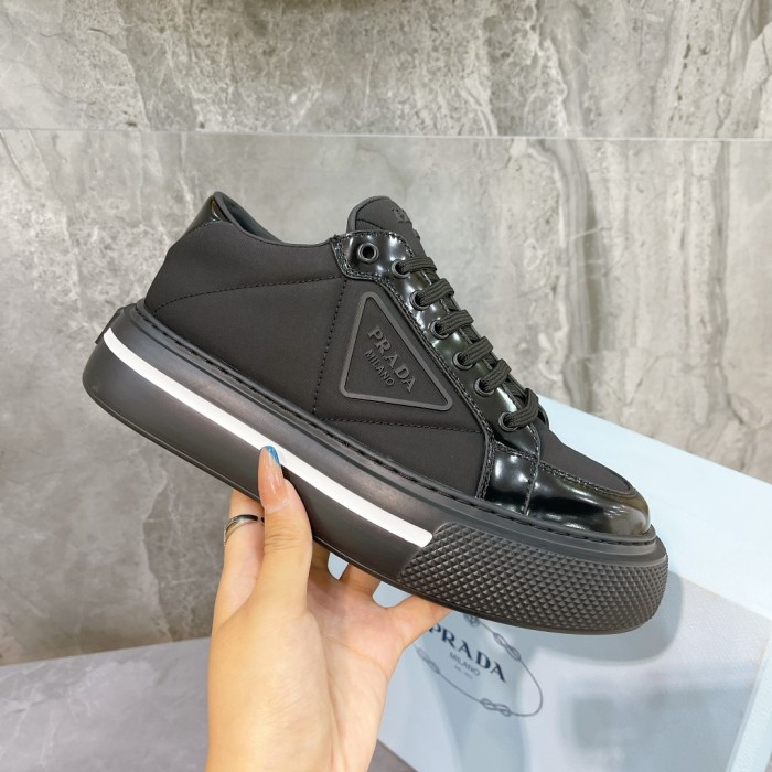 Men Women P*rada Top Sneaker （ Arrenfashion ）