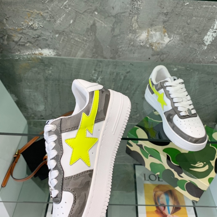  arrenfashion Men Women B*ape Top Sneaker