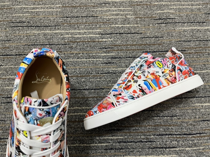 Arrenfashion Men C*hristian L*ouboutin Low Top Sneakers