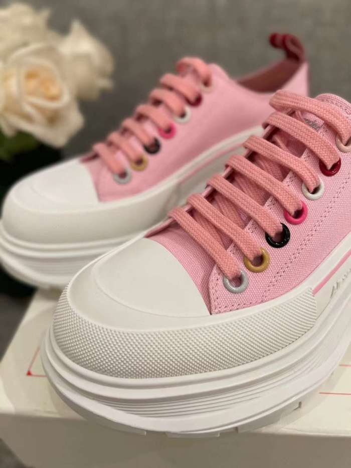 Men Women A*lexander M*cqueen Top Sneaker （ Arrenfashion ）