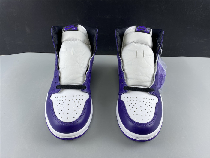  Arrenfashion Air Jordan 1 AJ1 Court Purple OG 555088-500