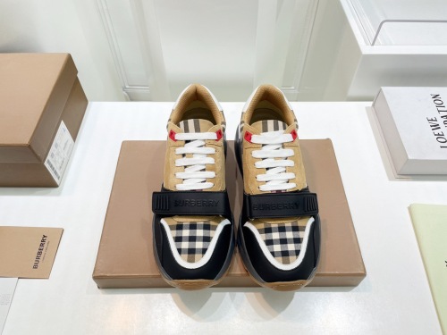  Arrenfashion Men Women B*urberry vintage Top Sneakers