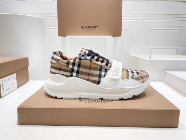  Arrenfashion Men B*urberry vintage Top Sneakers