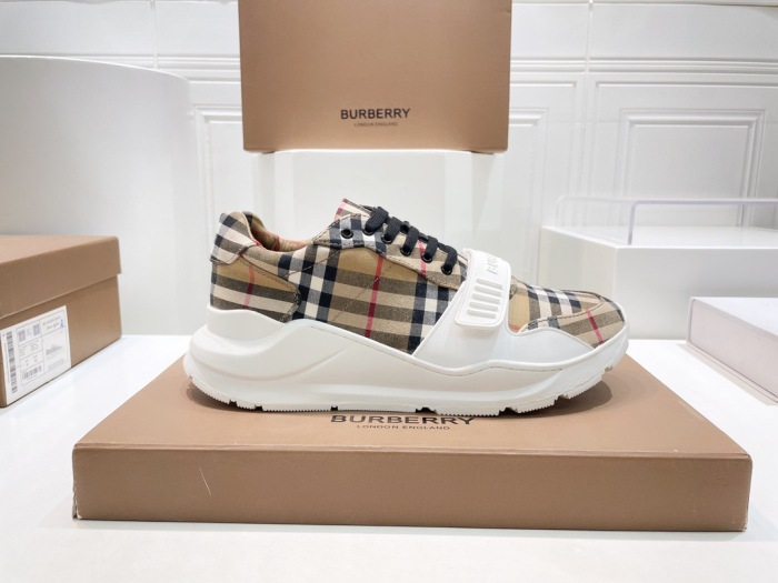  Arrenfashion Men B*urberry vintage Top Sneakers