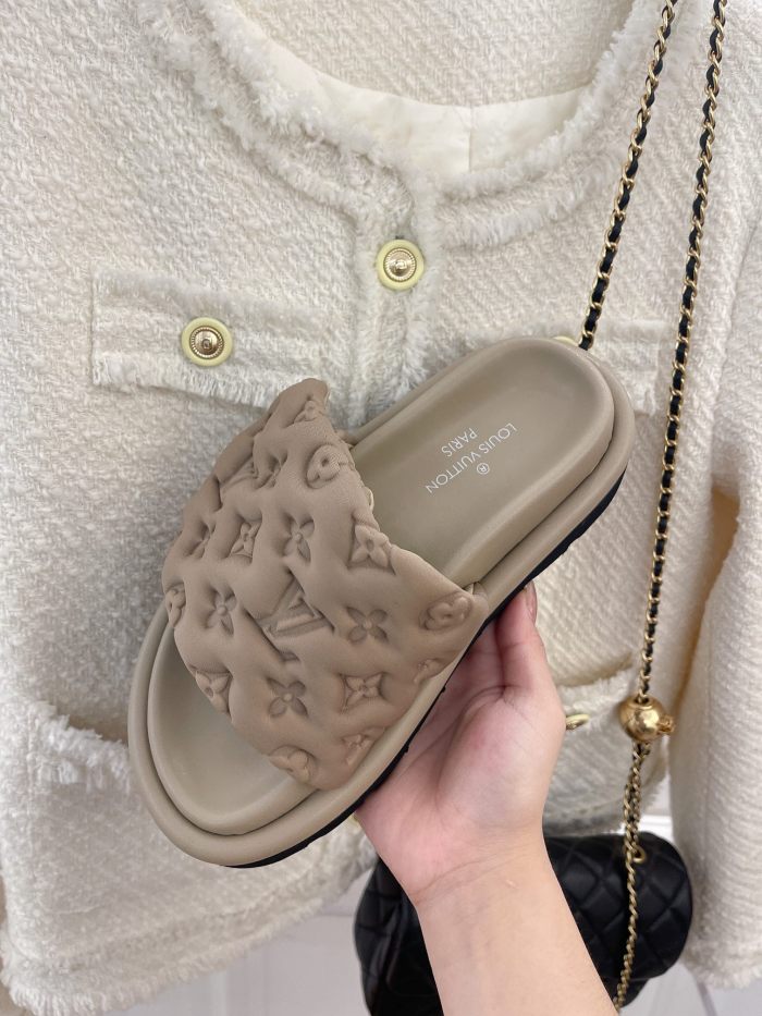  Arrenfashion Men Women L*ouis V*uitton Top Sandals