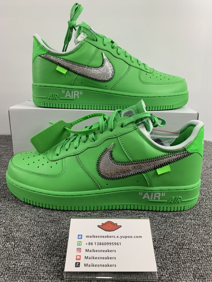  from Arrenfashion off-white &nike air force 1 low grreen