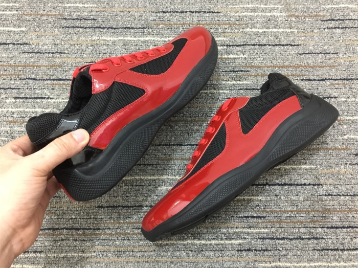  Arrenfashion Mens P*rada Top Sneakers
