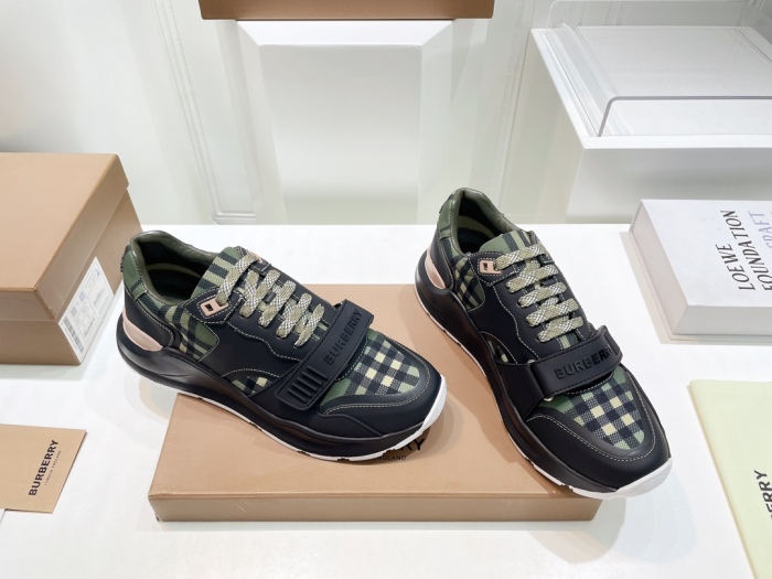  Arrenfashion Men Women B*rberry Sneaker