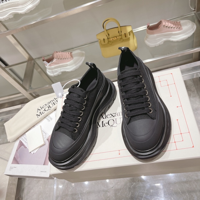 Men Women A*lexander M*cqueen Top Sneaker （ Arrenfashion ）
