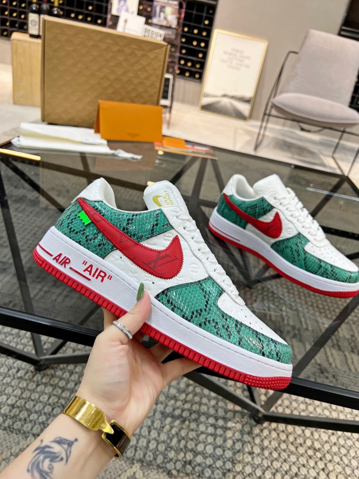 Men Women L*ouis V*uitton x NIKE Sneakers ( Arrenfashion)