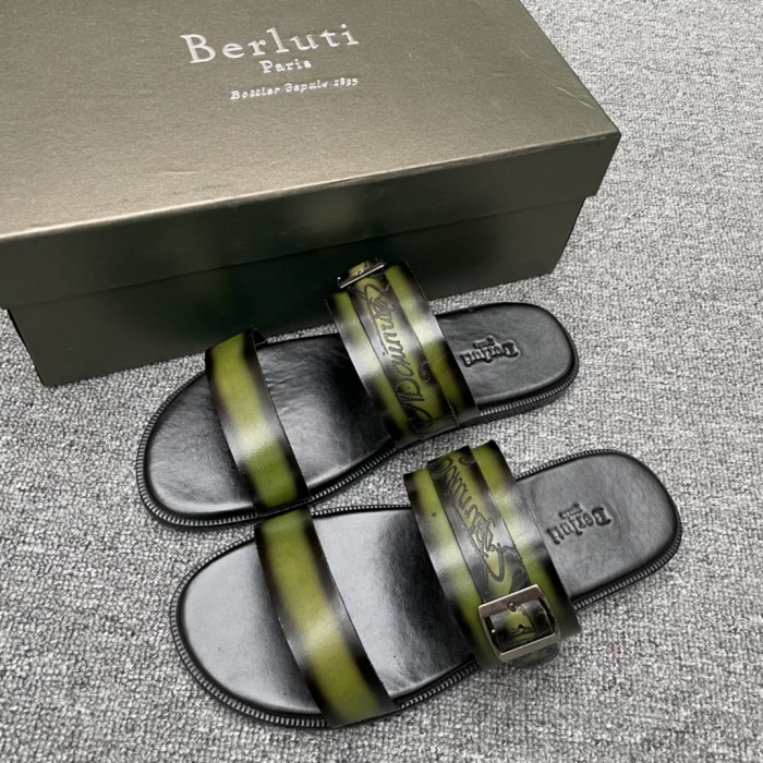  Arrenfashion Men B*erluti Top Quality Sandals