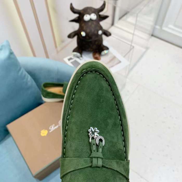 Men Women L*oro P*iana Top Loafer （Arrenfashion）