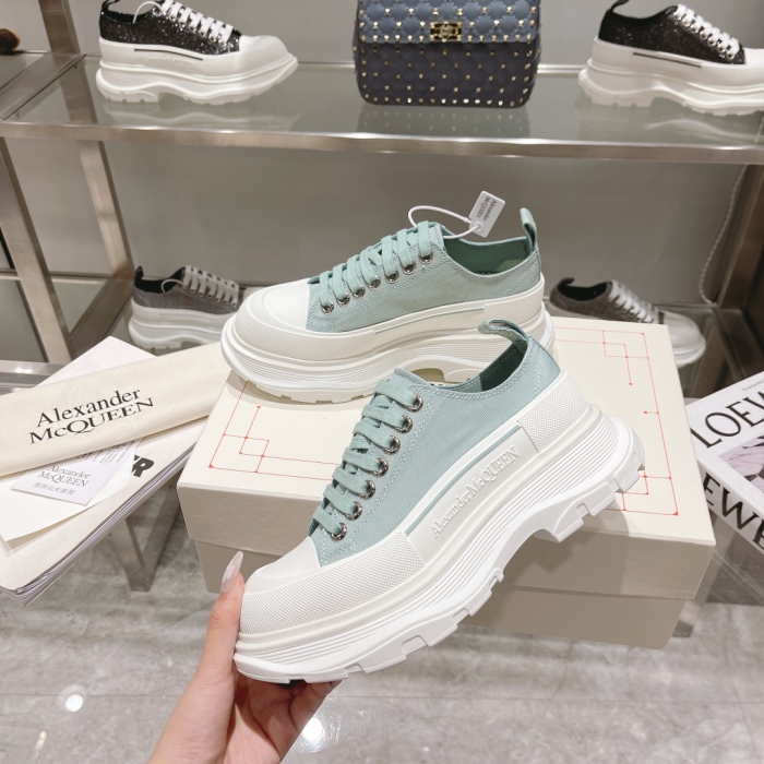 Men Women A*lexander M*cqueen Top Sneaker （ Arrenfashion ）