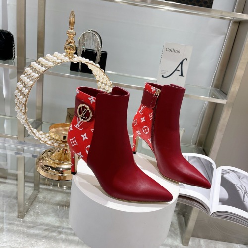 Women L*ouis V*uitton Top Boots ( Arrenfashion)