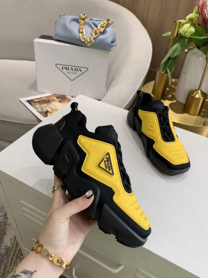  Arrenfashion Mens Women P*rada Top Sneakers