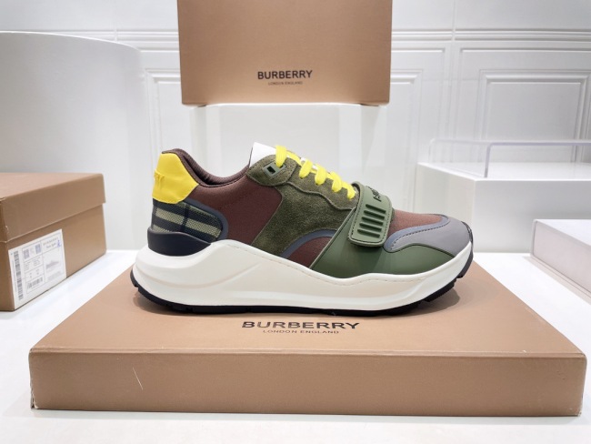  Arrenfashion Men Women B*urberry Top Sneakers