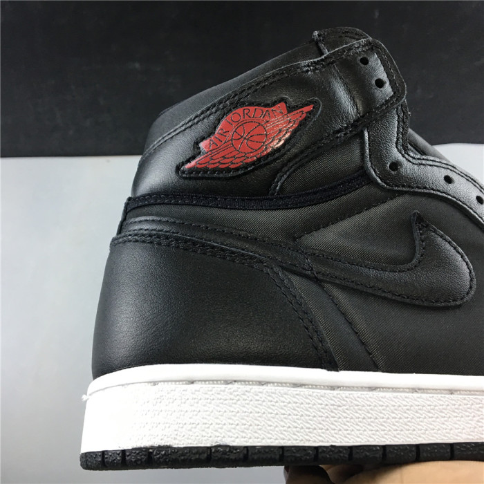  Arrenfashion Air Jordan 1 “Black Satin” 555088-060
