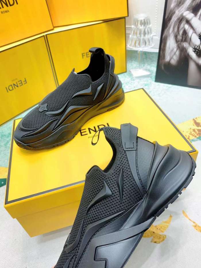 Men Women F*endi Top Sneaker （ Arrenfashion ）
