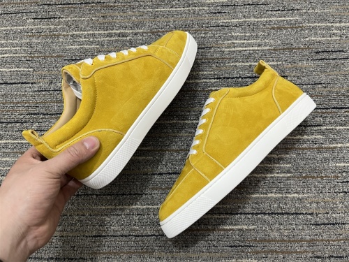  Arrenfashion Men C*hristian L*ouboutin Low Top Sneakers