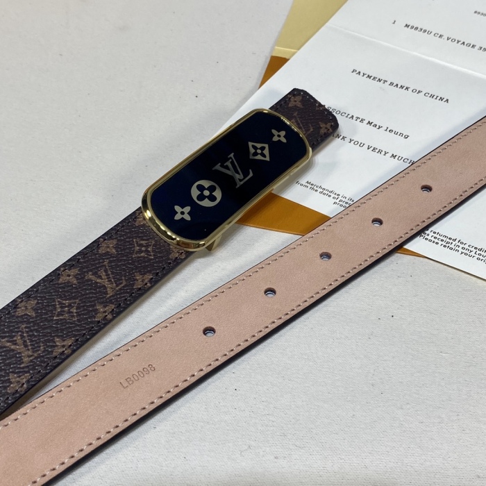  Arrenfashion L*ouis V*uitton Belts Top Quality 25MM