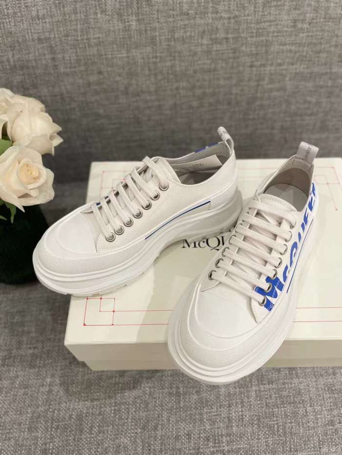 Men Women A*lexander M*cqueen Top Sneaker （ Arrenfashion ）