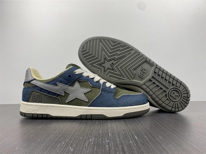  arrenfashion Men Women B*ape Top Sneaker
