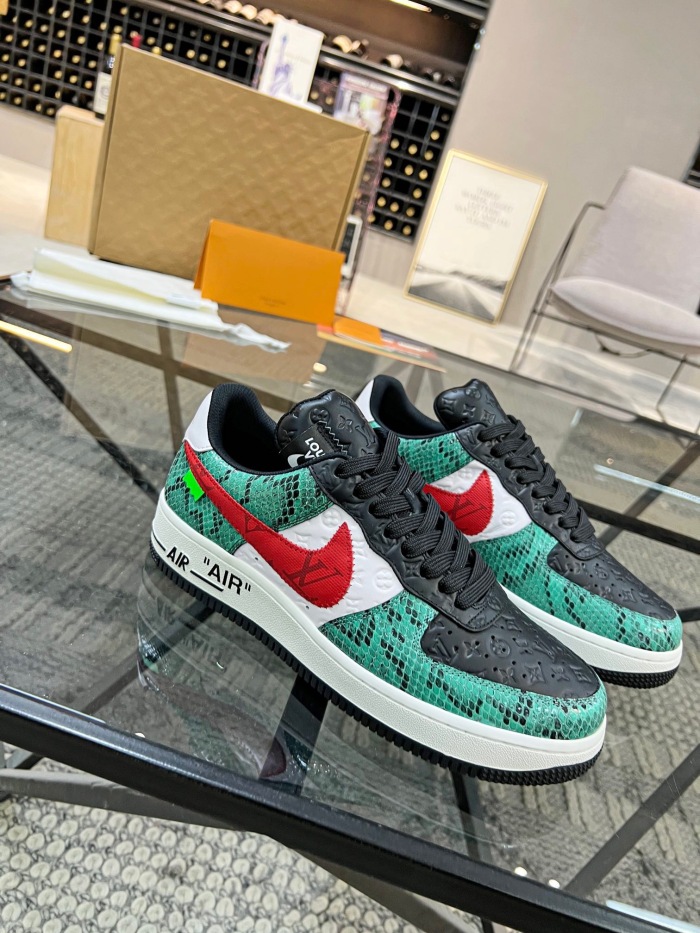 Men Women L*ouis V*uitton x NIKE Sneakers ( Arrenfashion)