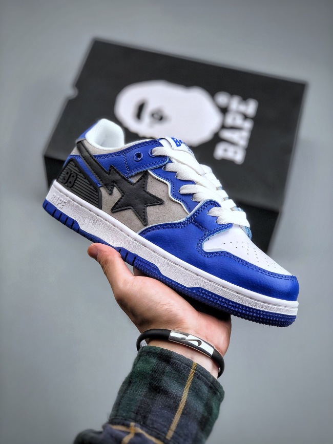 Men Women B*ape sta suede low Top Sneaker ( arrenfashion)