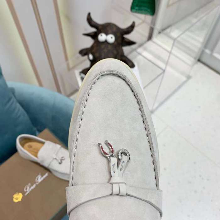 Men Women L*oro P*iana Top Loafer （Arrenfashion）