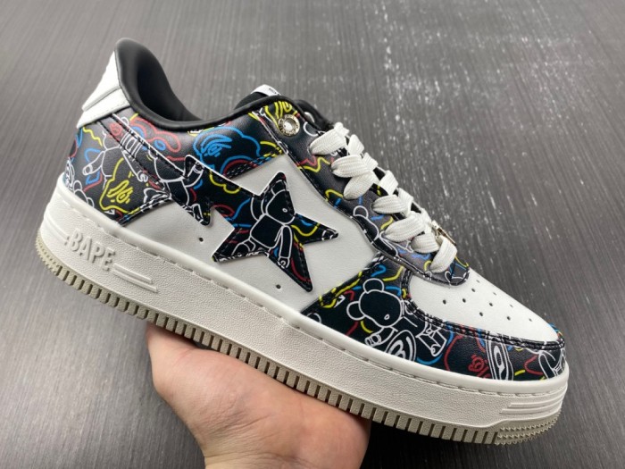  arrenfashion Men Women B*ape Top Sneaker