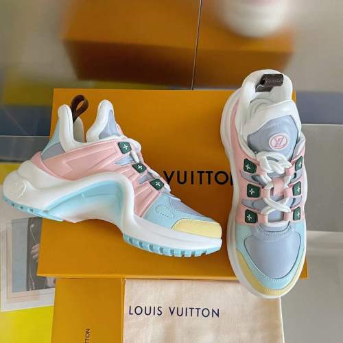 Women L*ouis V*uitton Top Sneaker (Arrenfashion)