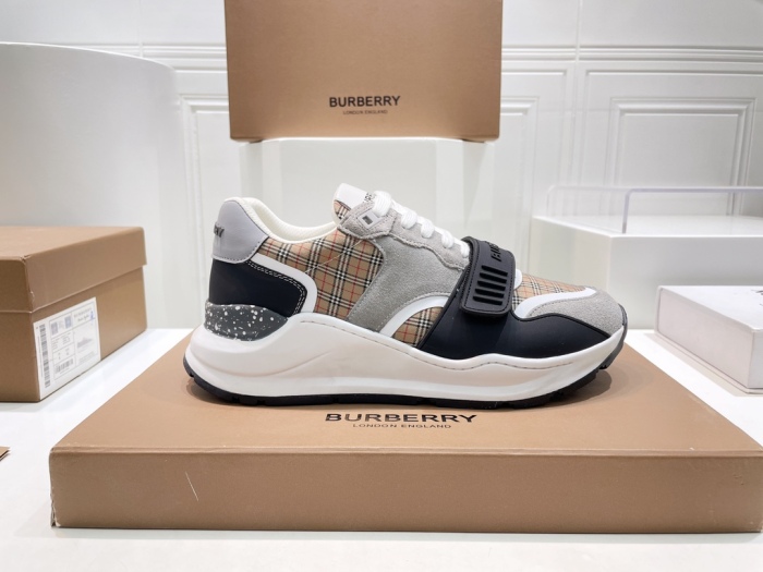  Arrenfashion Men Women B*rberry Sneaker