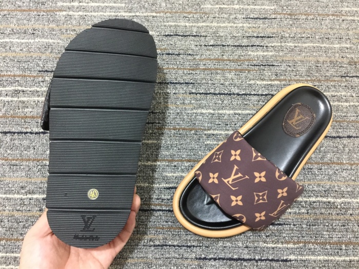  Arrenfashion Men Women L*ouis V*uitton Top Sandals