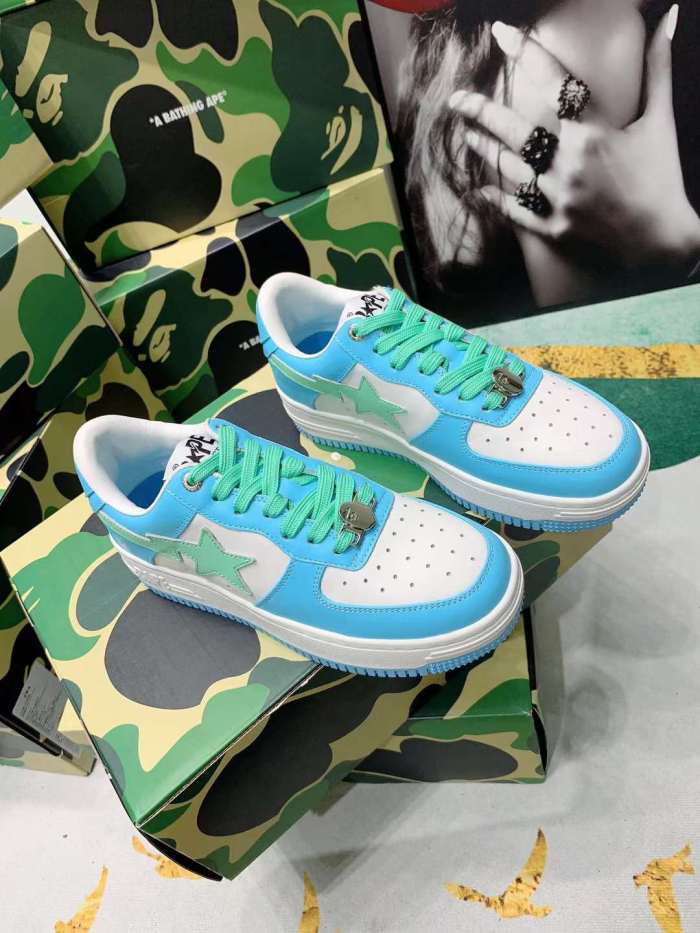 Men Women B*ape sta low Top Sneaker ( arrenfashion)