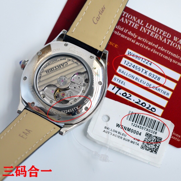 C*artier Watches Top Quality 41*40*12MM (Arrenfashion)