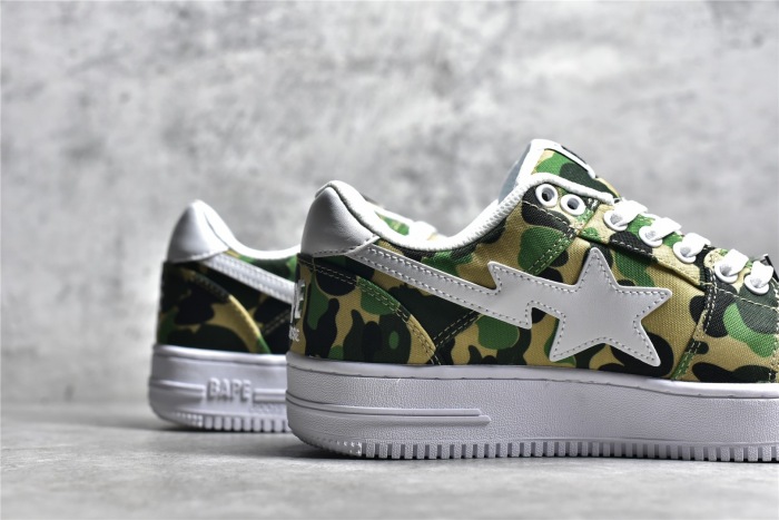 Men Women B*ape sta to low Top Sneaker ( arrenfashion)