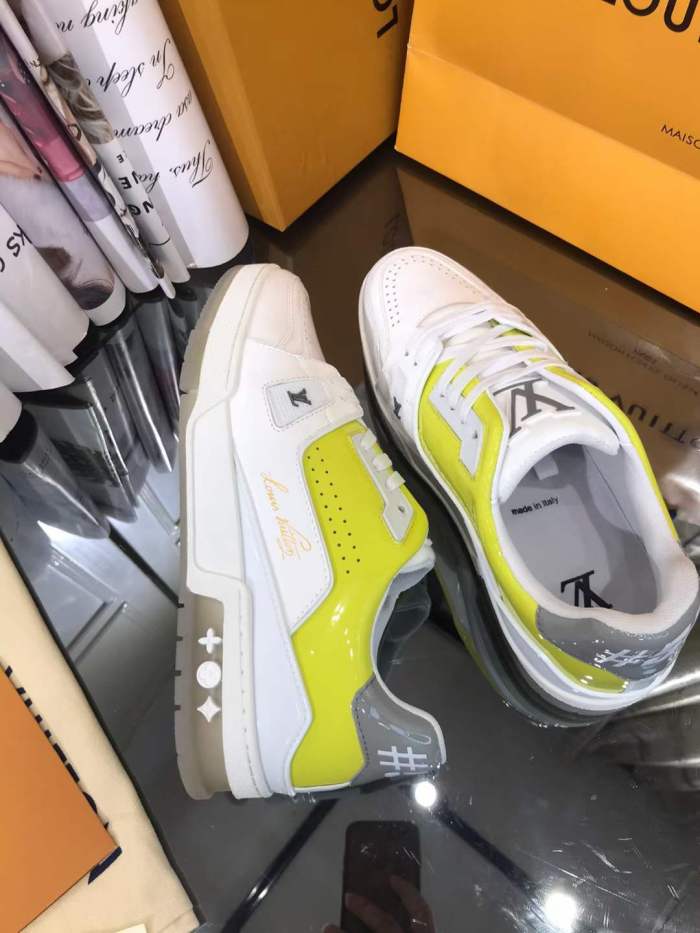  Arrenfashion Men Women L*ouis V*uitton Top Sneakers