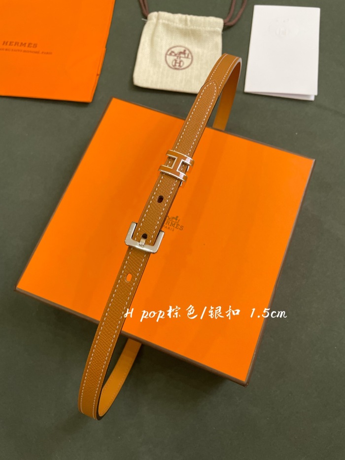  Arrenfashion H*ermes Belts Top Quality 1.5CM
