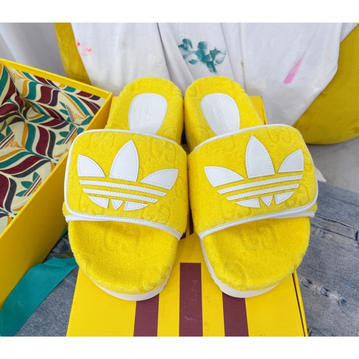  Arrenfashion Men Women G*ucci A*didas Slippers (Arrenfashion)
