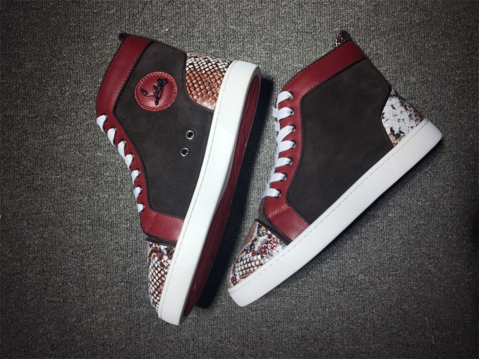  Arrenfashion C*ristian L*uboutin Suede Leather Sneaker