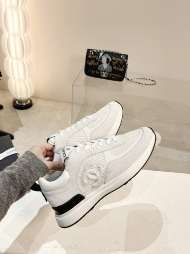  Arrenfashion Women C*hanel Top Sneaker