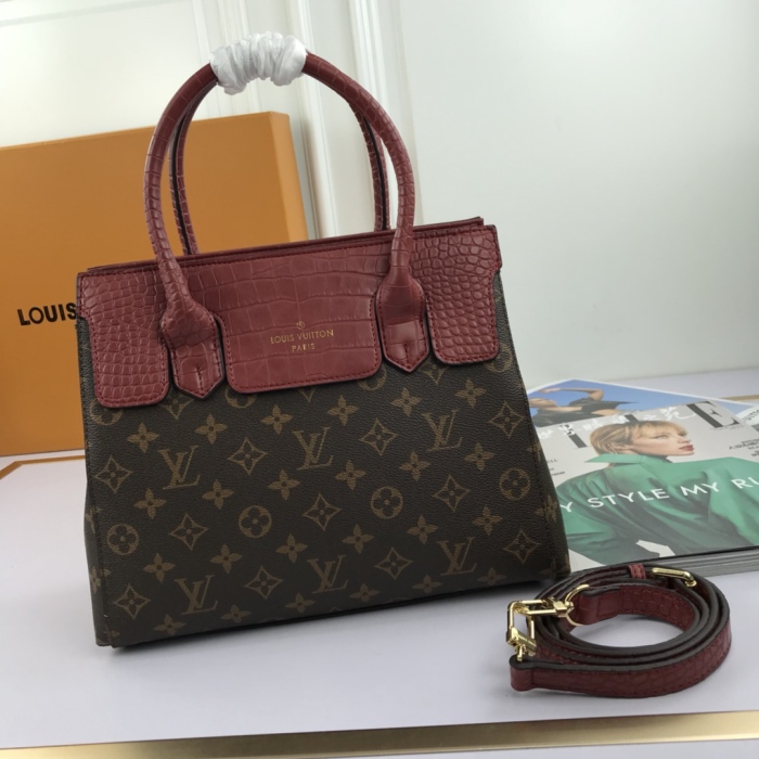  Arrenfashion L*ouis V*uitton Top Bag 29*22*13cm