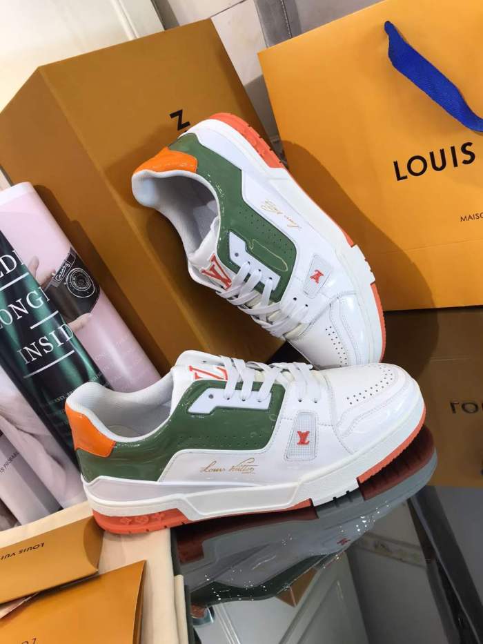  Arrenfashion Men Women L*ouis V*uitton Top Sneakers
