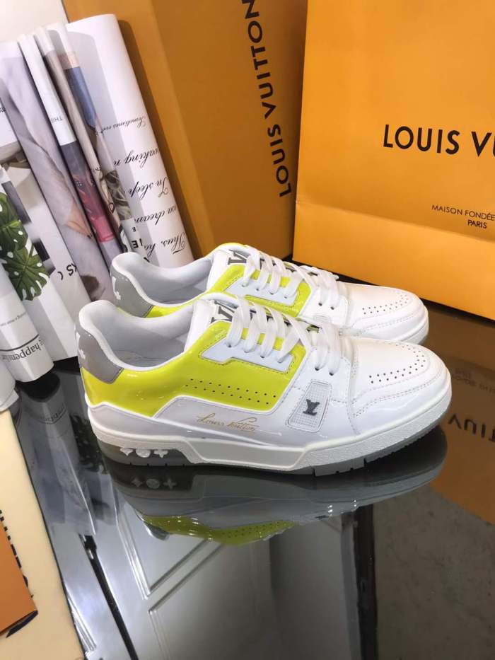  Arrenfashion Men Women L*ouis V*uitton Top Sneakers