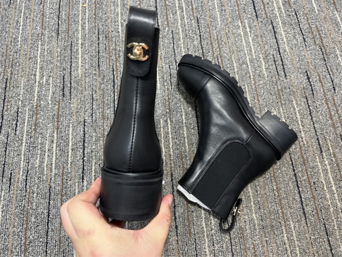  Arrenfashion Women C*hanel Top Boots ( Arrenfashion)
