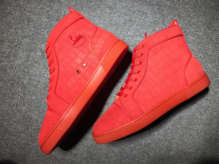  Arrenfashion C*ristian L*uboutin Suede Leather Sneaker