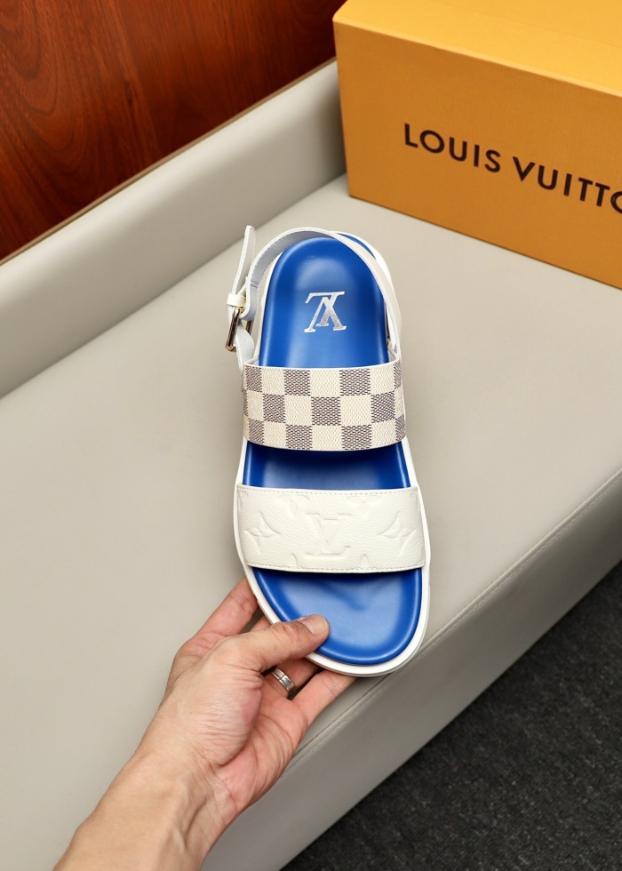 Men L*ouis V*uitton Top Slippers (Arrenfashion)