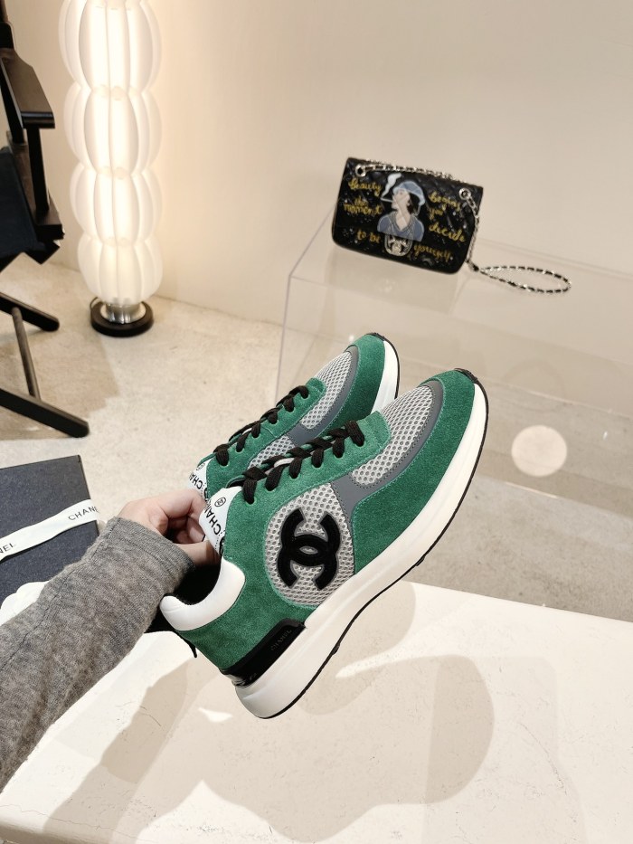  Arrenfashion Women C*hanel Top Sneaker