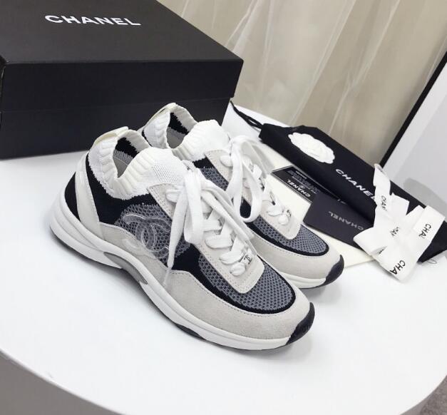  Arrenfashion Women C*hanel Top Sneaker